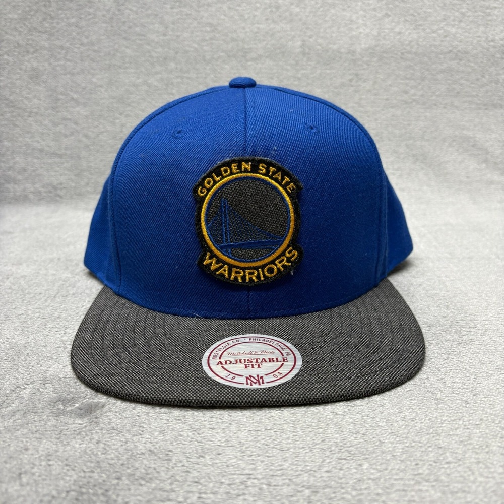 Golden State‎ Warriors Hat Bay Bridge Blue Snapback Mitchell Ness NBA Basketball